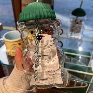 Cute Bear Straw Cup 550ML